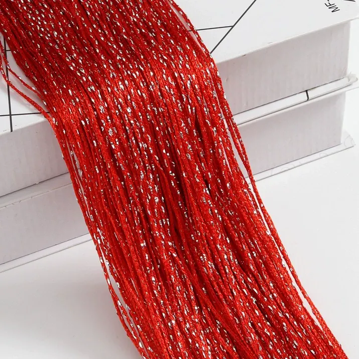 Silver Thread String Curtain Style 04 main product images 2