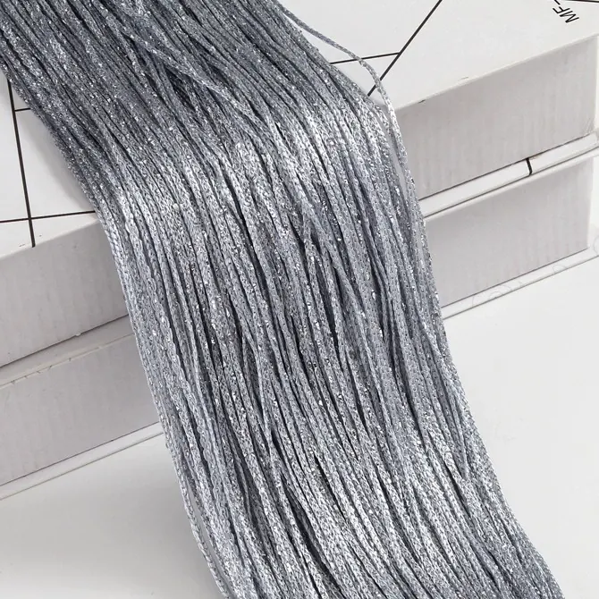 Silver Thread String Curtain Style 04 main product images 3