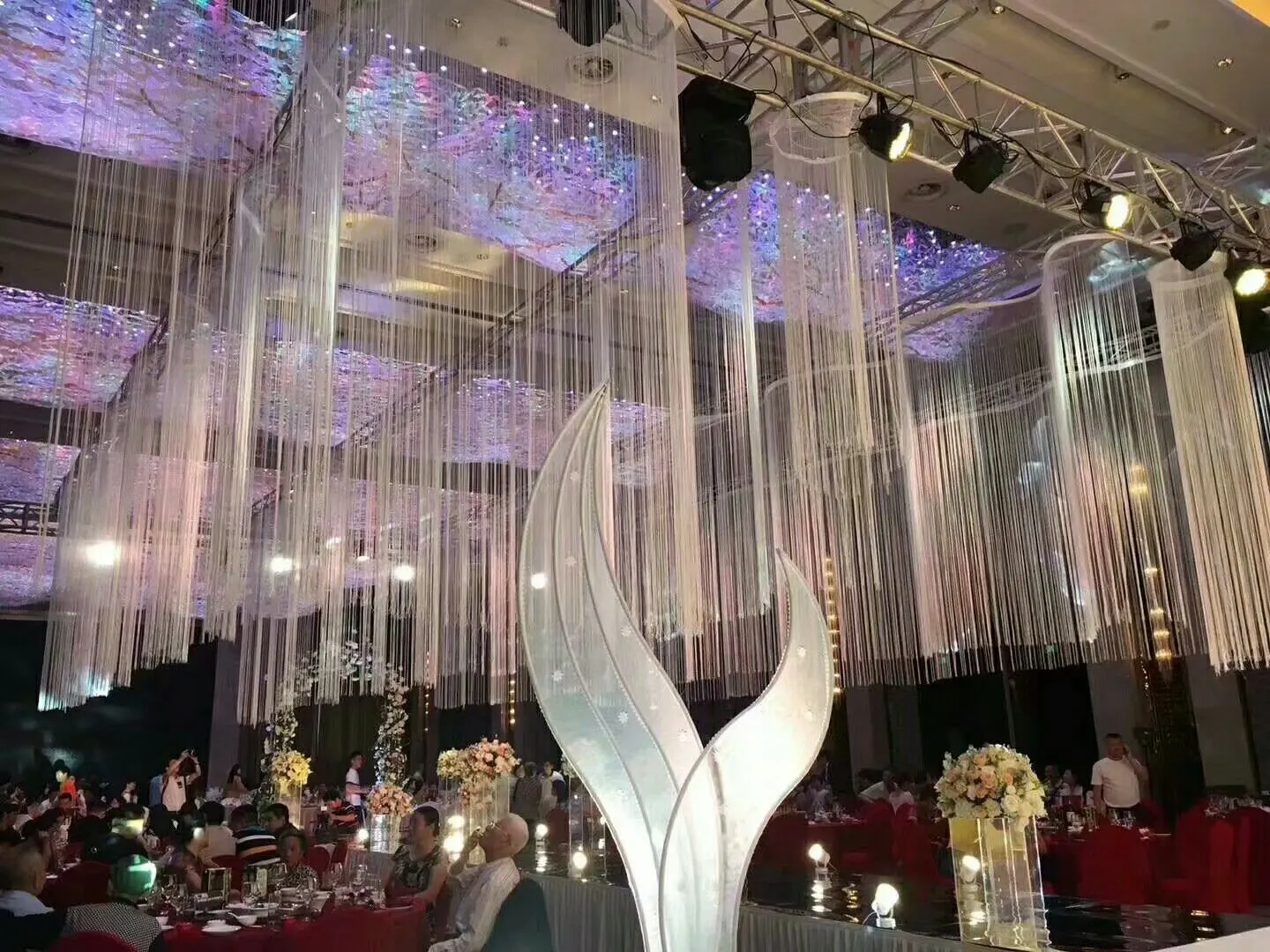 Decorative String Curtain Style 06 construction and application details 4