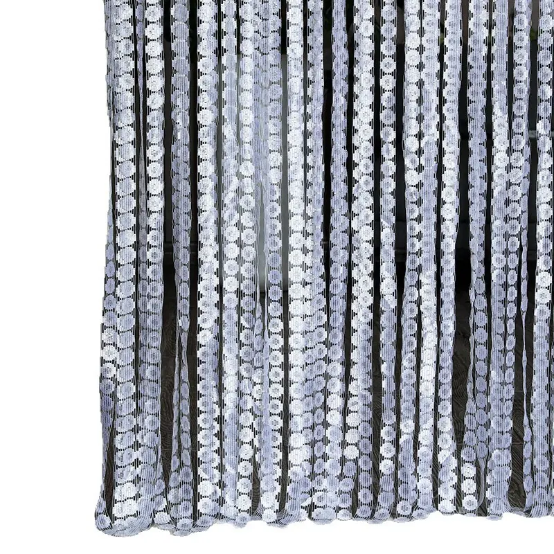 Pennywort Jacquard String Curtain main product images 5