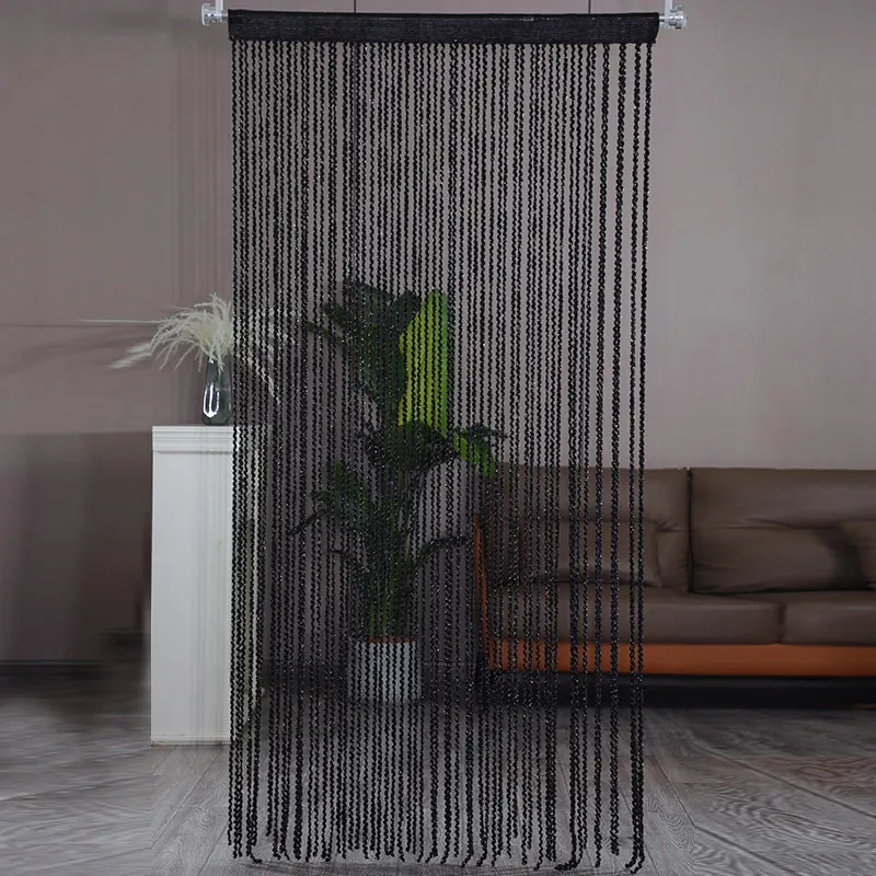 Spiral Textured String Curtain Style 01 construction and application details 3