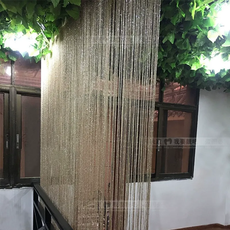 Silver Thread String Curtain Style 07 main product images 2