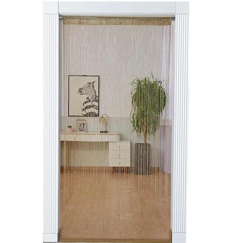 Silver Thread String Curtain Style 07 main product images 5