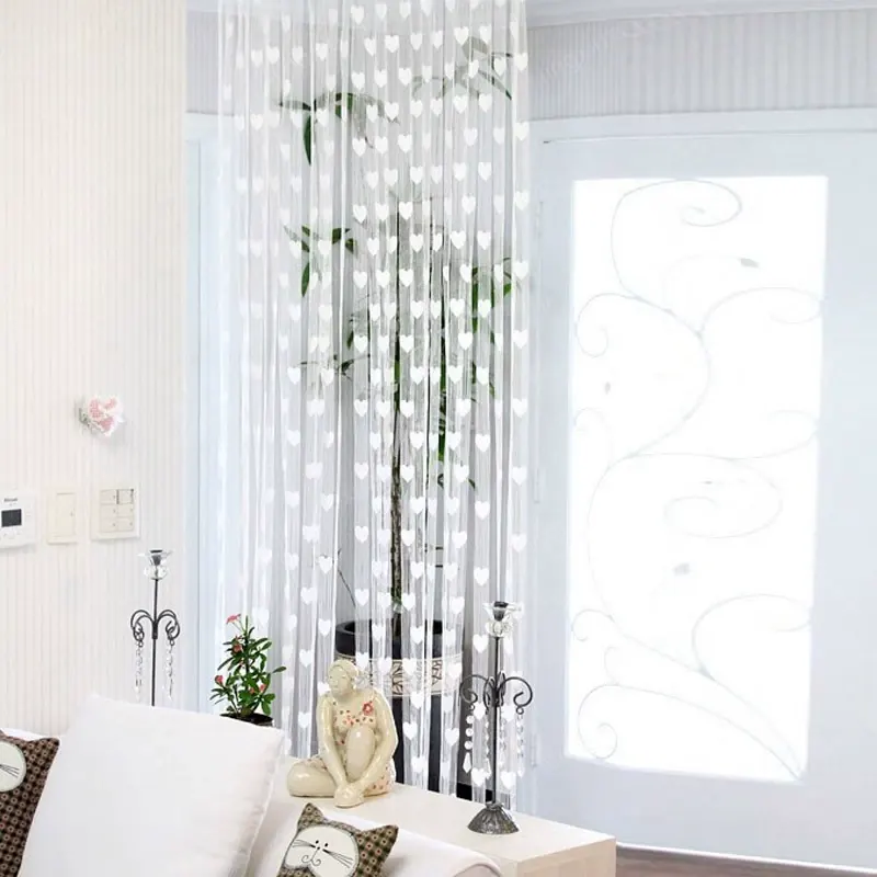 Heart String Curtain Style 04 main product images 4
