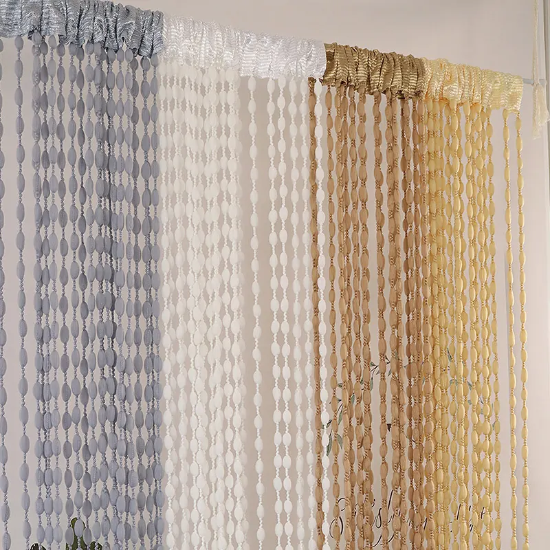 Lantern String Curtain Style 01 construction and application details 1