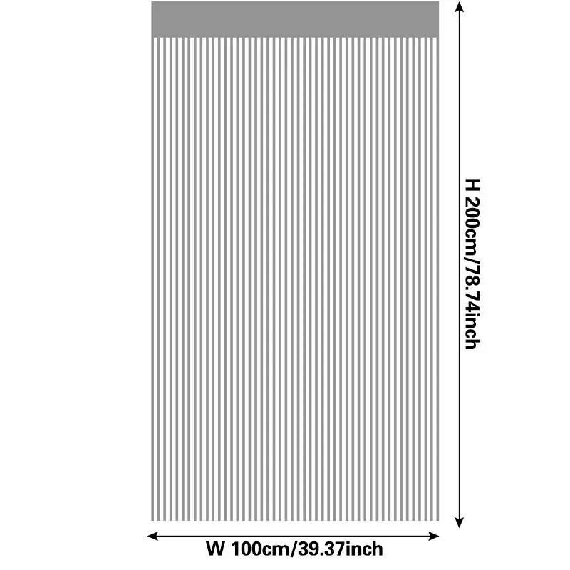 Straight String Curtain Style 08 main product images 3