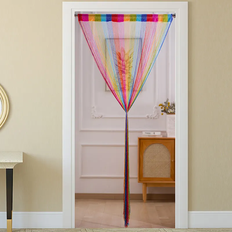 Rainbow String Curtain Style 02 construction and application details 2